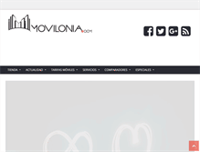 Tablet Screenshot of movilonia.com